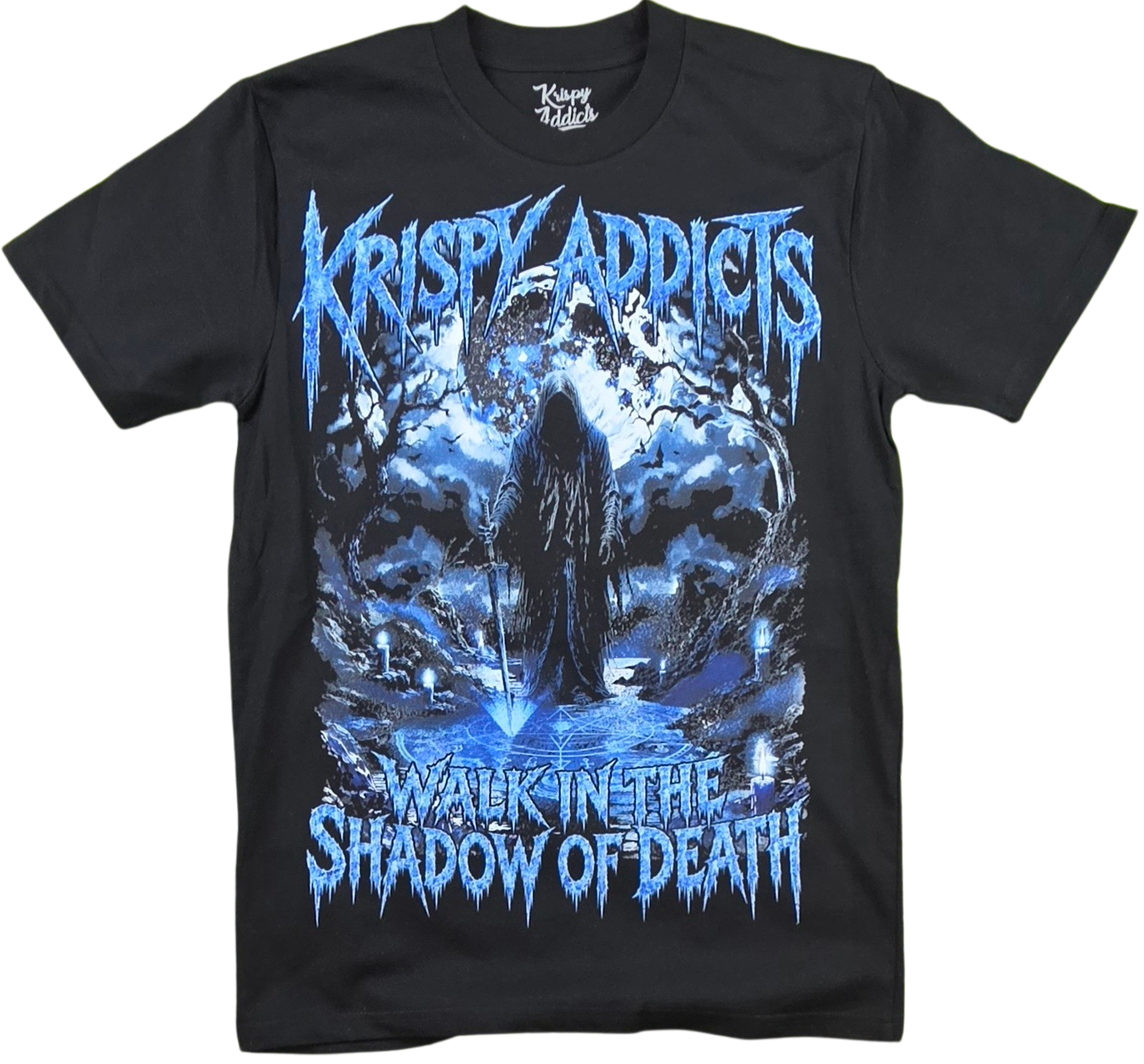 KRISPY ADDICTS - WALK IN THE SHADOW OF DEATH - BLACK