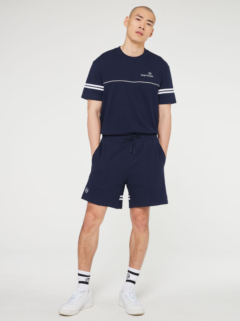 SERGIO TACCHINI - ORION TEE & SHORT -  MARITIME BLUE