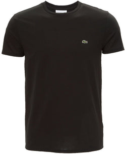 Lacoste - Crew Neck Pima Cotton Jersey T-shirt (BLACK - 031)