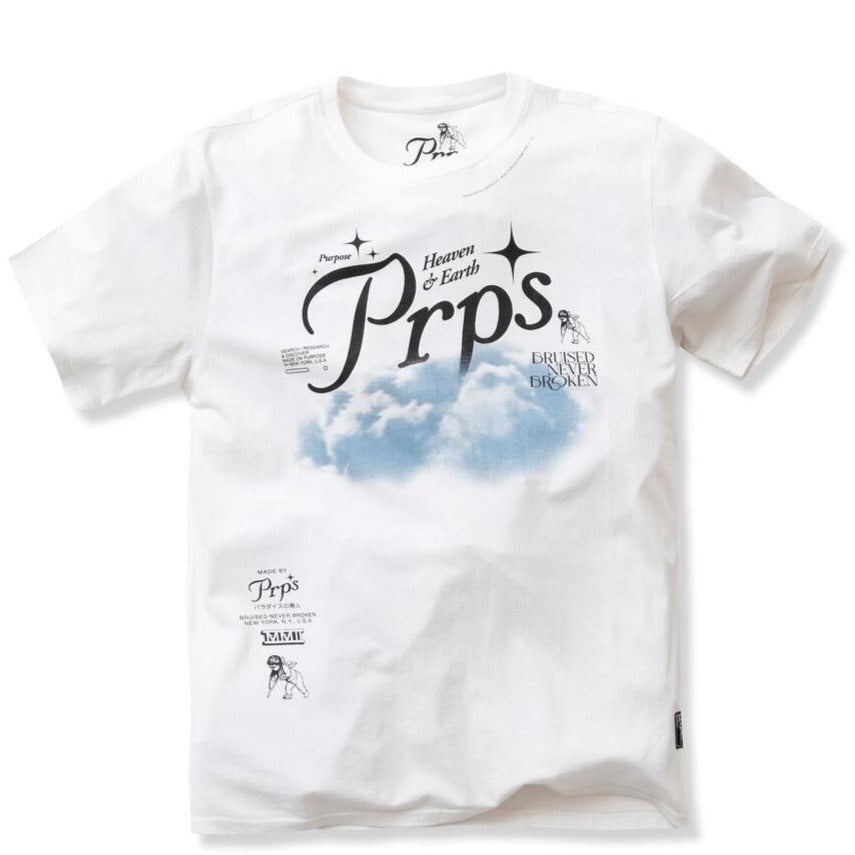 PRPS - HEAVEN ON EARTH T-SHIRT - WHITE
