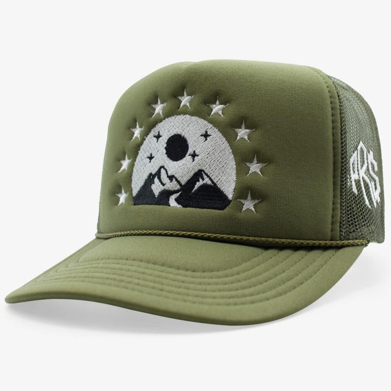 PARADISE AND CO. - The Hills Trucker (TRUCKER) - OLIVE