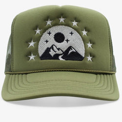PARADISE AND CO. - The Hills Trucker (TRUCKER) - OLIVE