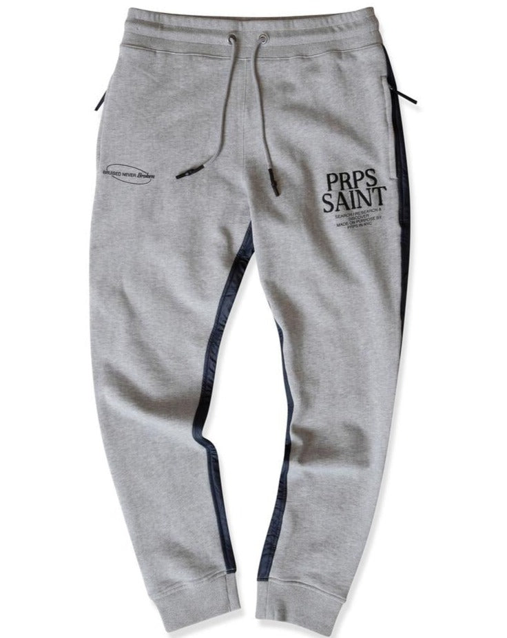 PRPS - MABLE OPENSTOCK APHLA  JOGGERS - GREY/NAVY