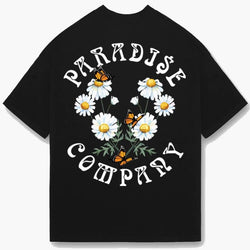 PARADISE & CO. - DAISY TEE - BLACK