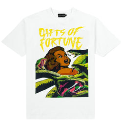 GIFTS OF FORTUNE - Snake Bite T-shirt - WHITE