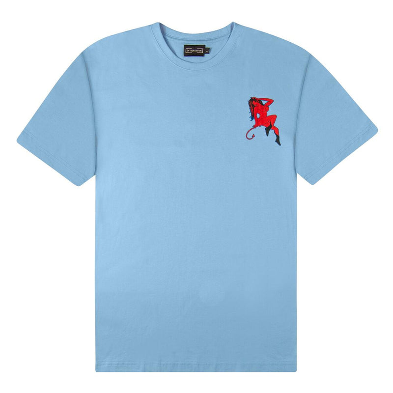 GIFTS OF FORTUNE - Club T-shirt - SKY BLUE