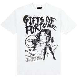 GIFTS OF FORTUNE - Whip It T-shirt - WHITE