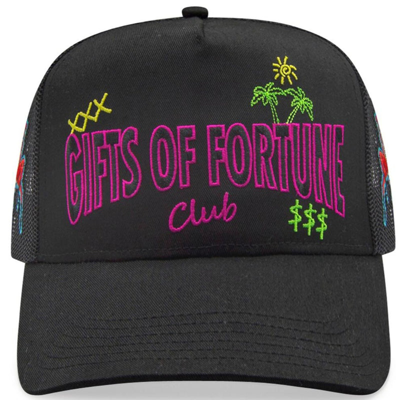 GIFTS OF FORTUNE - Club Trucker T-shirt - BLACK