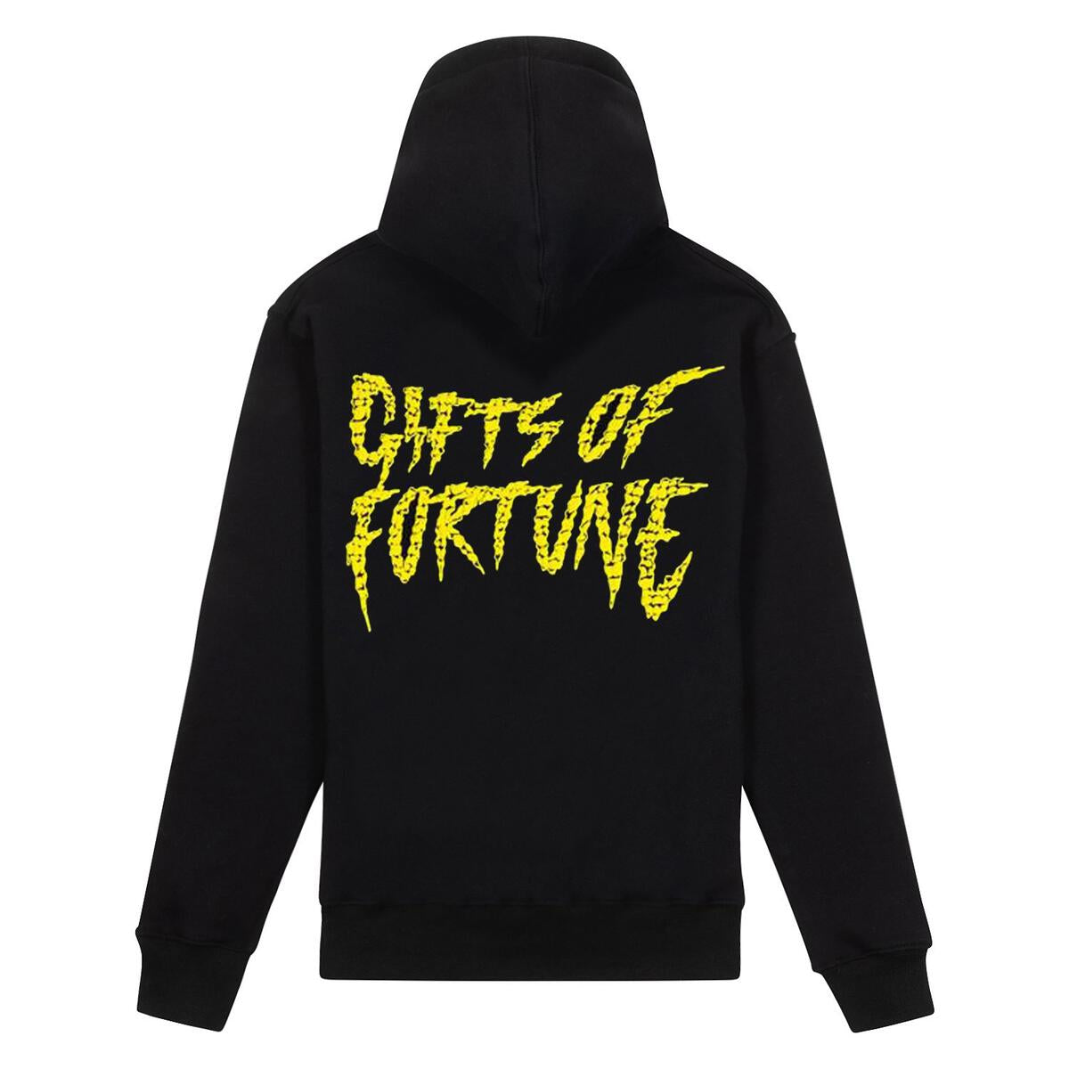 GIFTS OF FORTUNE - Snake Scales Hood - BLACK