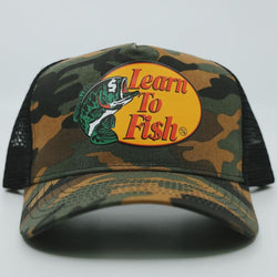 FLY SUPPLY - Learn To Fish: Trucker Hat - CAMO