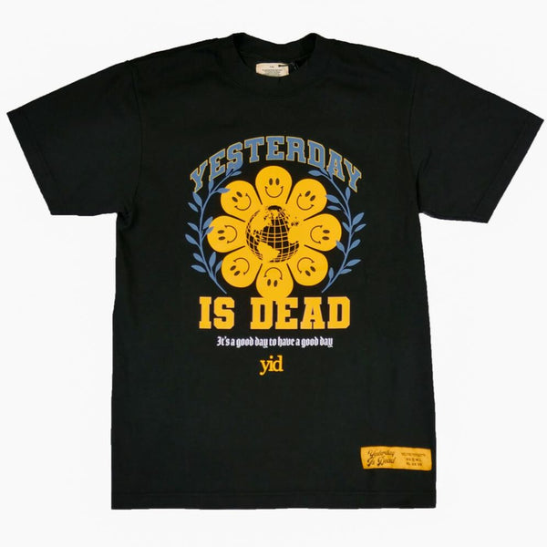 YESTERDAY IS DEAD - GOOD DAY TEE - (BLACK)