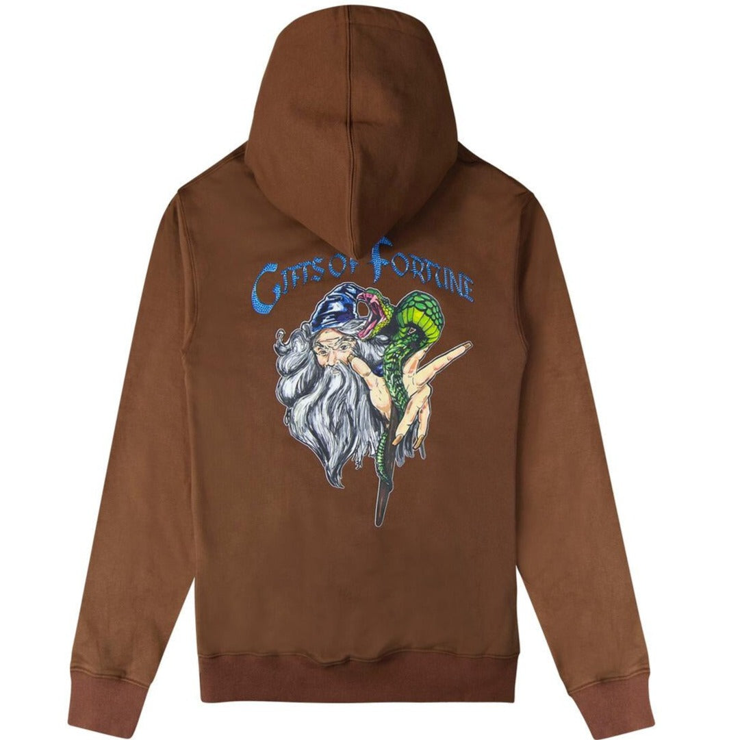 GIFTS OF FORTUNE - THE WIZARD HOODIE - BROWN