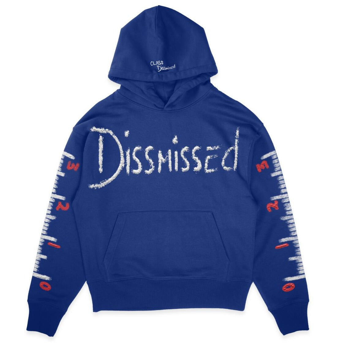 CLASS DISMISSED - MEASURE UP HOODIE - ROYAL BLUE