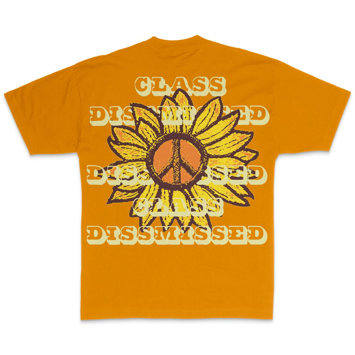 CLASS DISMISSED - 1ST CLASS HUGGER TEE - ORANGE