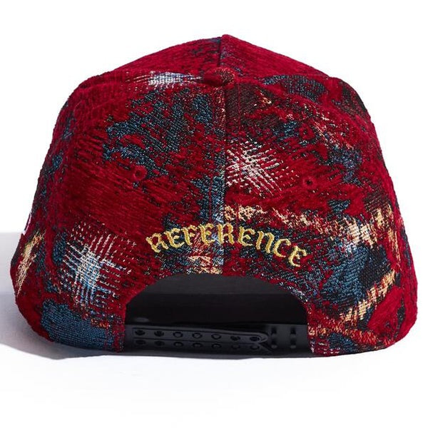 REFERENCE - LUXE - RED MULTI WOVEN