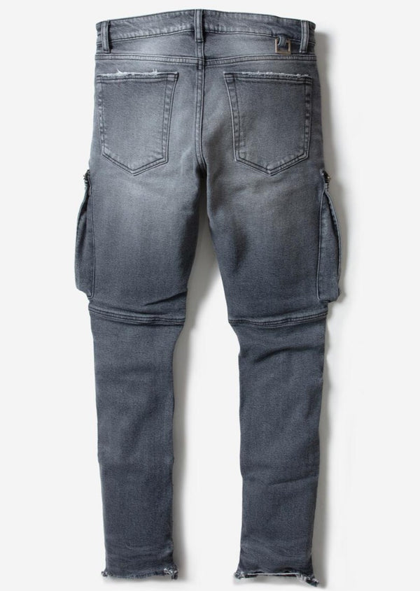 ARTMEETCHAOS - CENTRAL AVE. JEANS - GREY