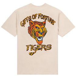 GIFTS OF FORTUNE -  Fight Tiger T-shirt - TAN