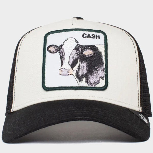 GOORIN BROS. - THE CASH COW - BLACK/WHITE