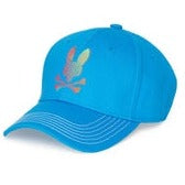 PSYCHO BUNNY - MENS HINDES BASEBALL CAP-431 SEAPORT BLUE