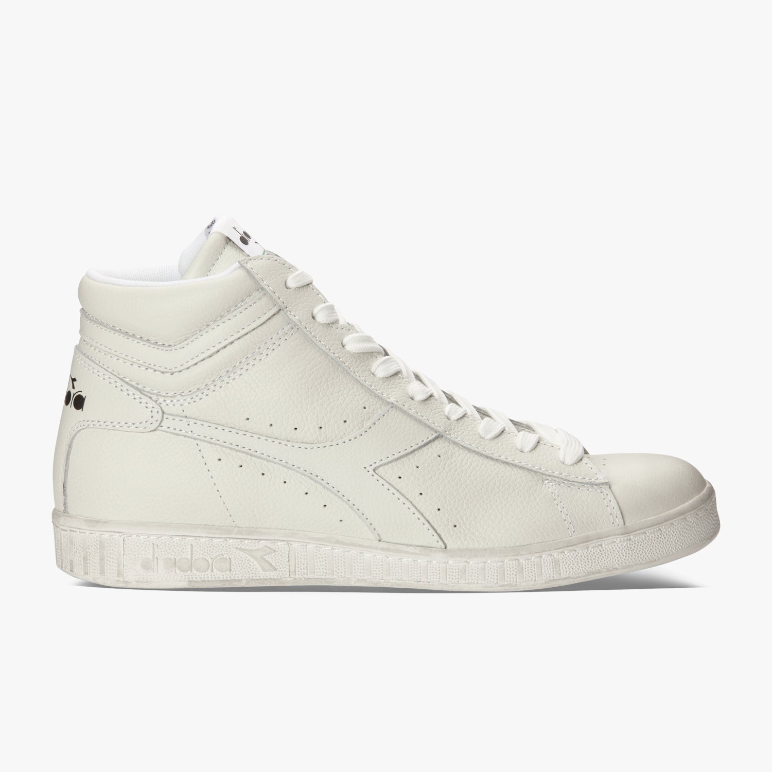 Diadora - Game L High Waxed (white, vintage soles)