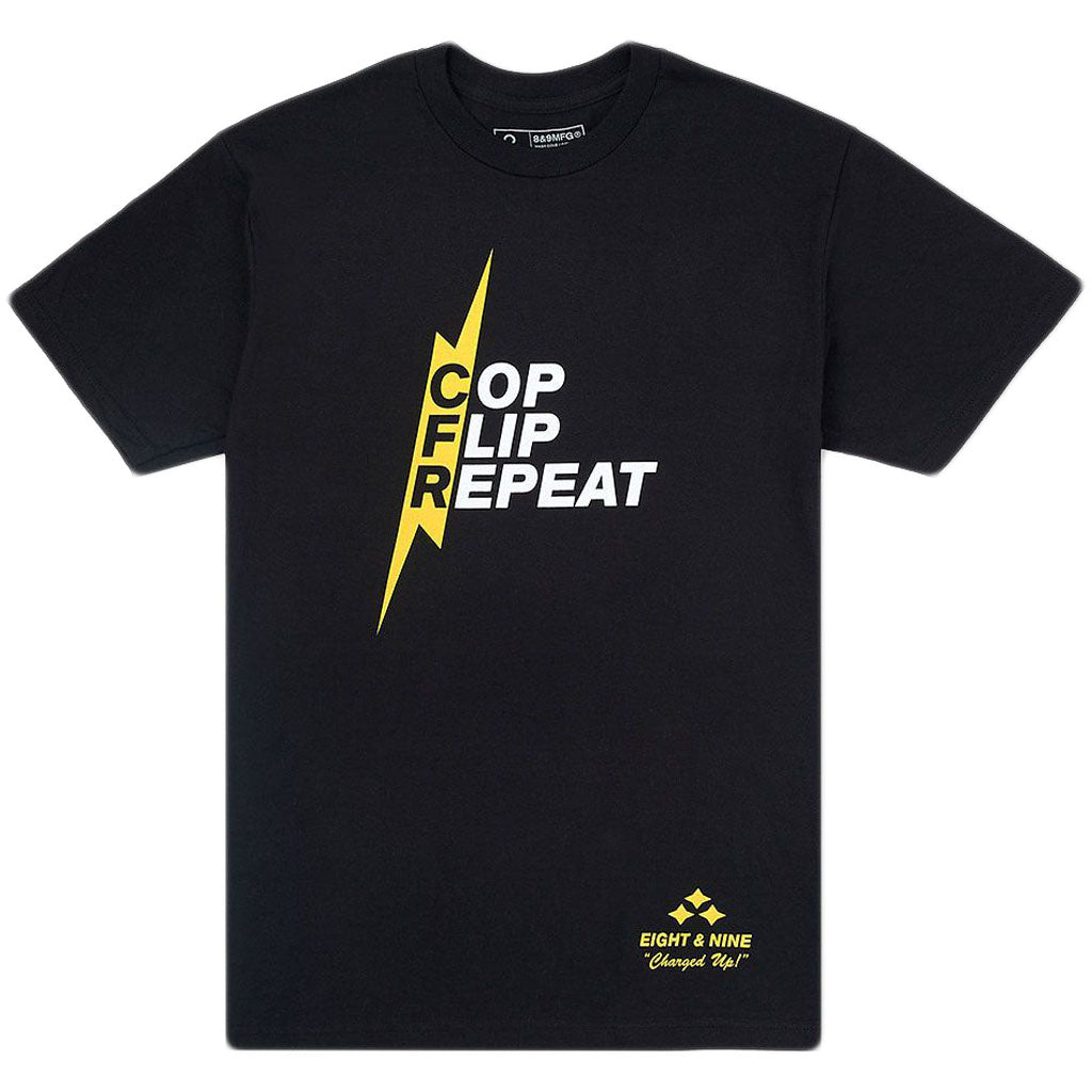 8&9 Clothing Co - Charged T-shirt Yellow (black/yellow)