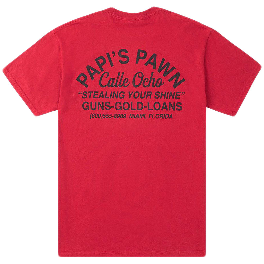 8&9 Clothing Co - Papis Pawn T-shirt Combat Red (red)