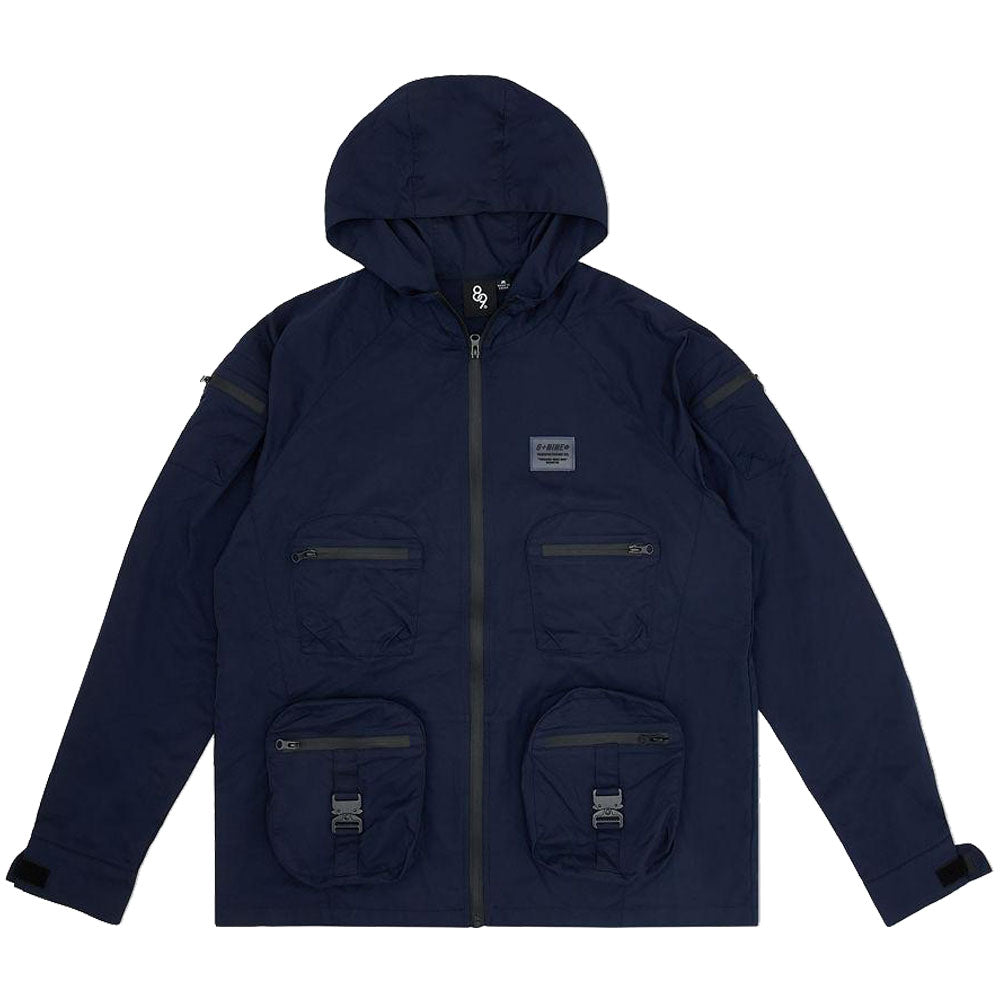 8&9 Clothing Co. - Combat Nylon Jacket Iridescent Navy