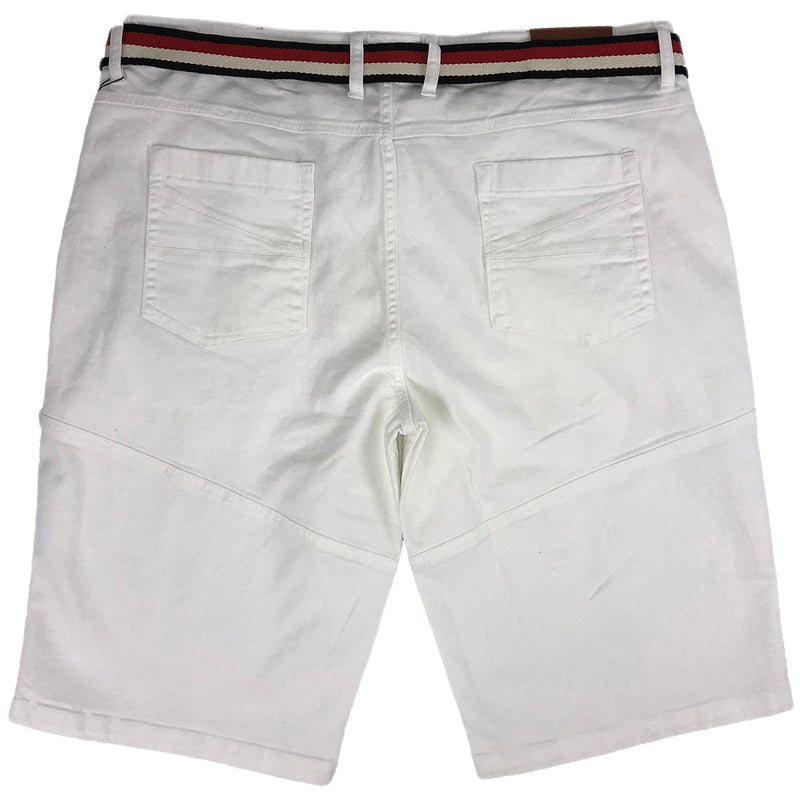 A. Tiziano White Dale shorts