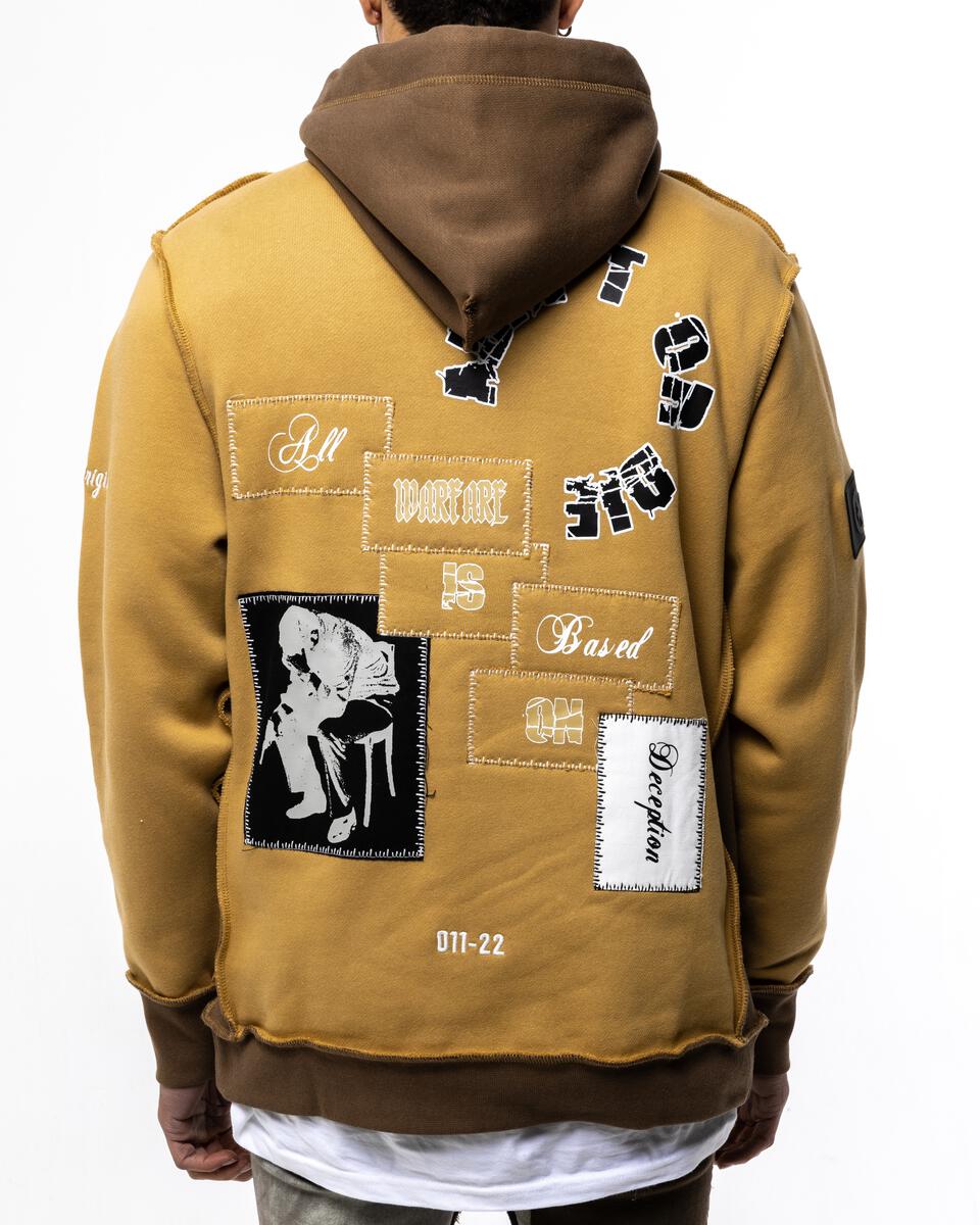 GALA - ADAPT OR DIE HOODIE (CARMEL/MOCHA)