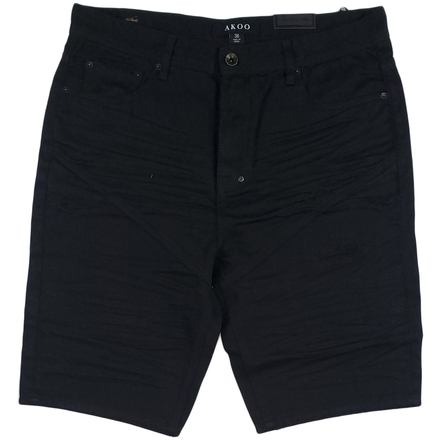 AKOO Darby Short Black Salar