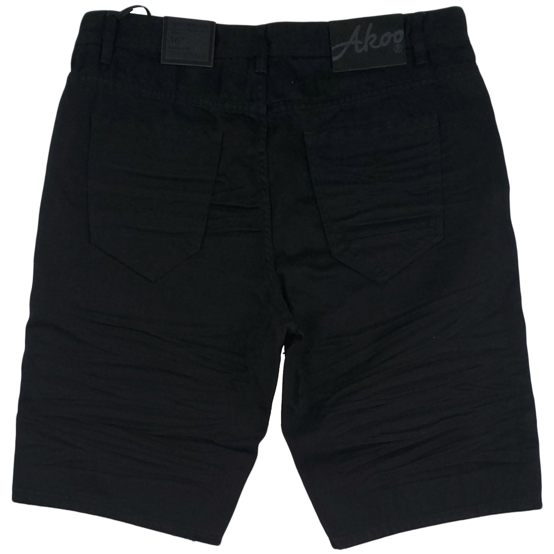 AKOO Darby Short Black Salar