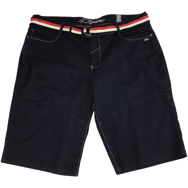 A. Tiziano Navy Dale shorts