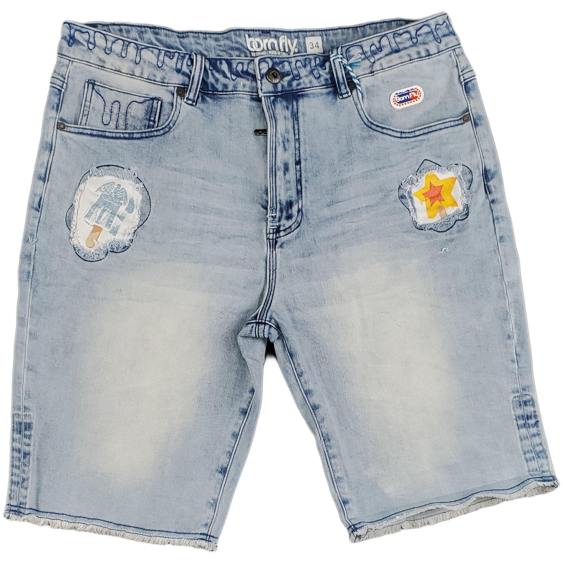 Born Fly Flava Denim Short