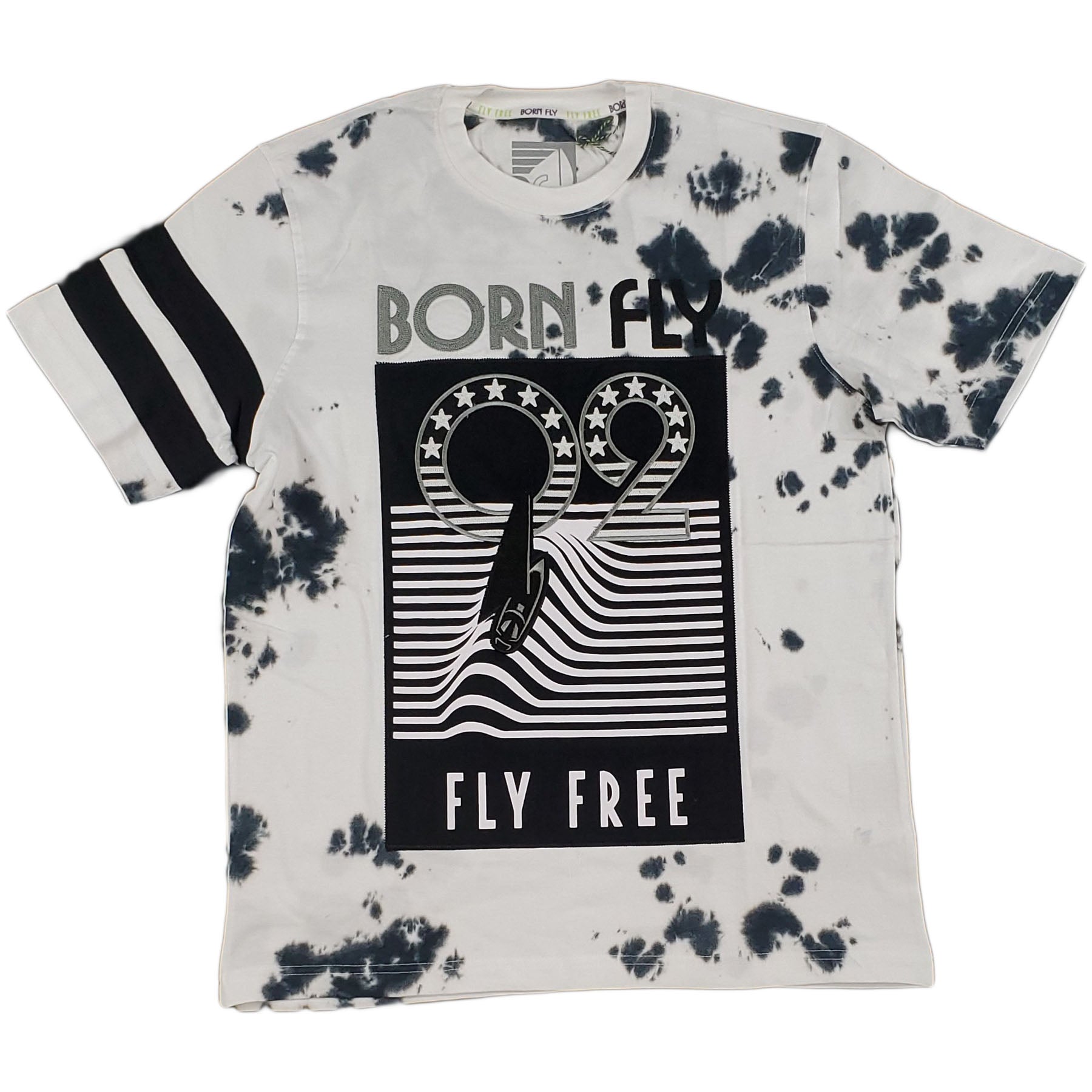 Born Fly Regatta Tie Dye Graphic Tee