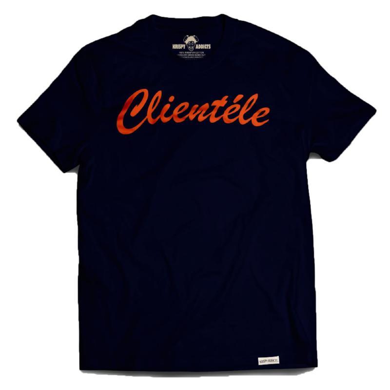 Krispy Addicts Clientele - Navy/Orange