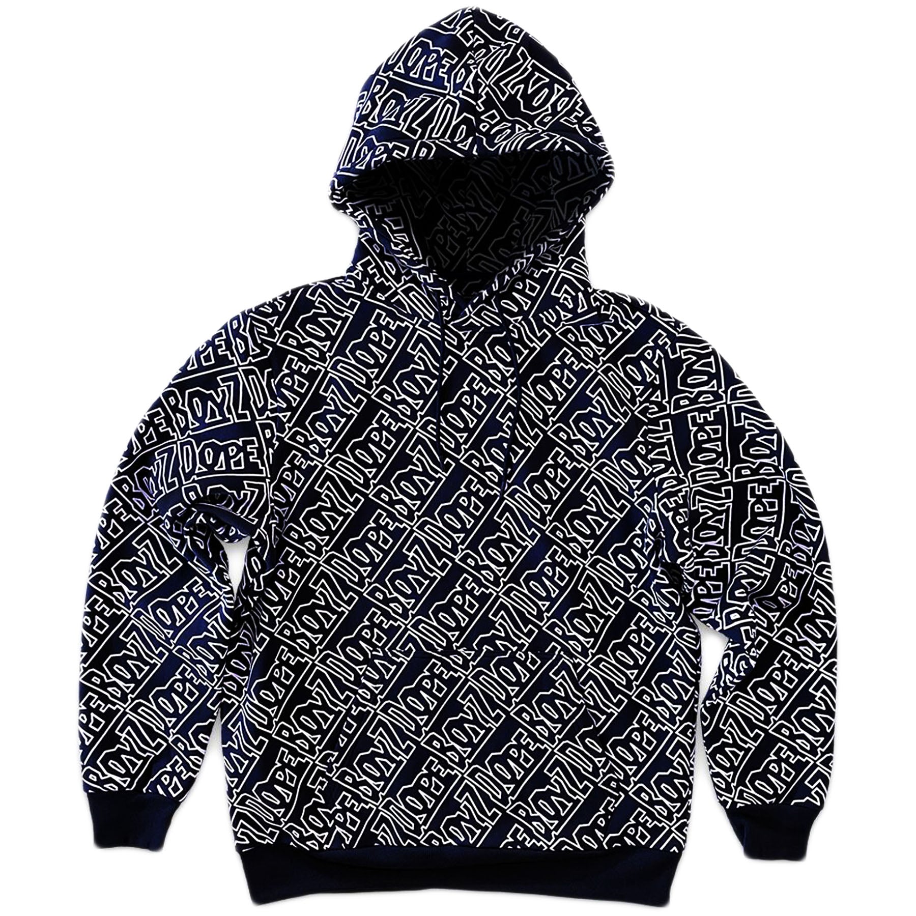 Dope - Dope Boyz 12oz Hoodie (navy blue)