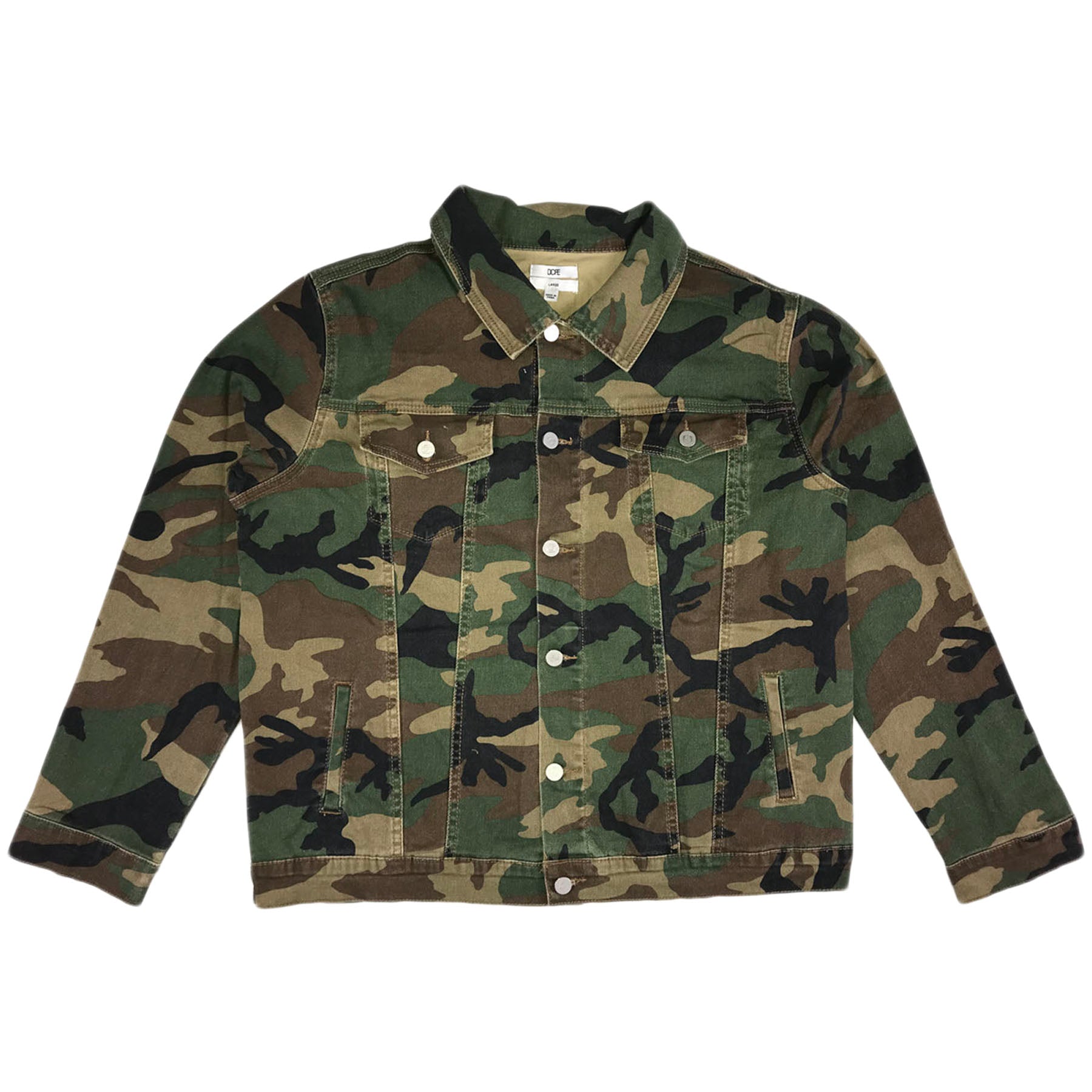 Dope Camo Jean Jacket