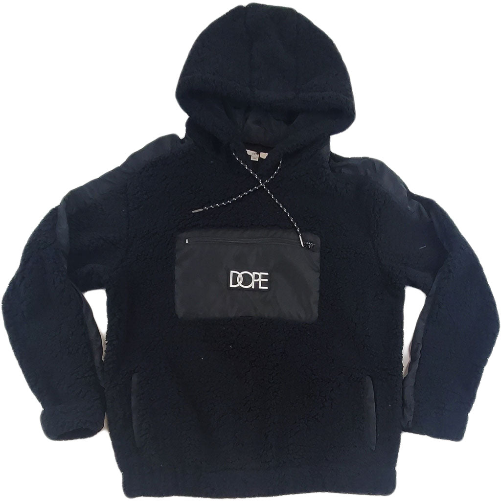 Dope Sherpa Lounge Hoodie (black)