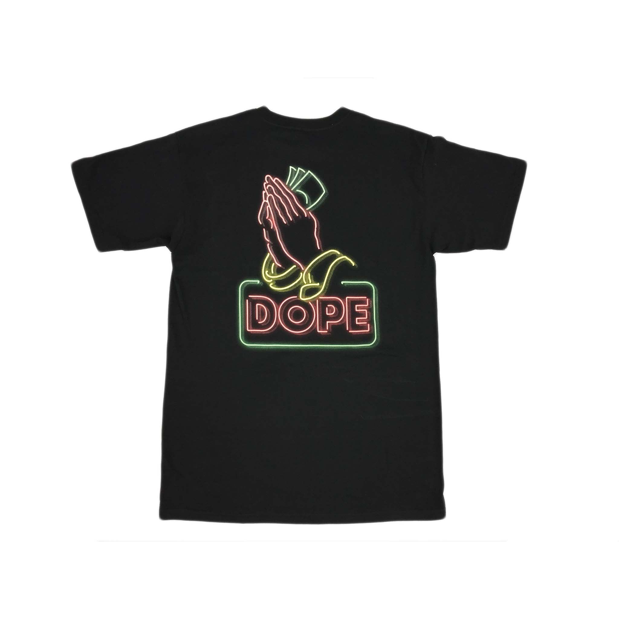 Dope Neon Prayers Tee SS (black)