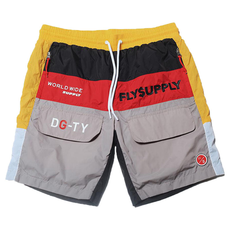 Fly Supply - DGTY Nylon Shorts (black)