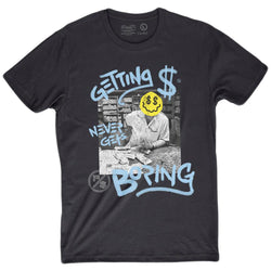 Fly Supply - Never Gets Boring (Blk/Carolina Blue) (FS-NeverGetsBoring-BlkCarolina)