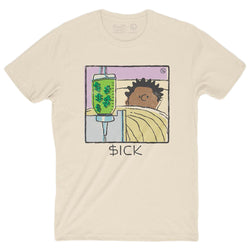 Fly Supply - Sick (Cream) (FSC-Shirt2_Sick-Cream)