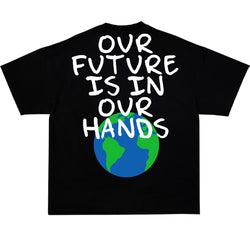 GOOD SINNERS - OUR FUTURE T - BLACK