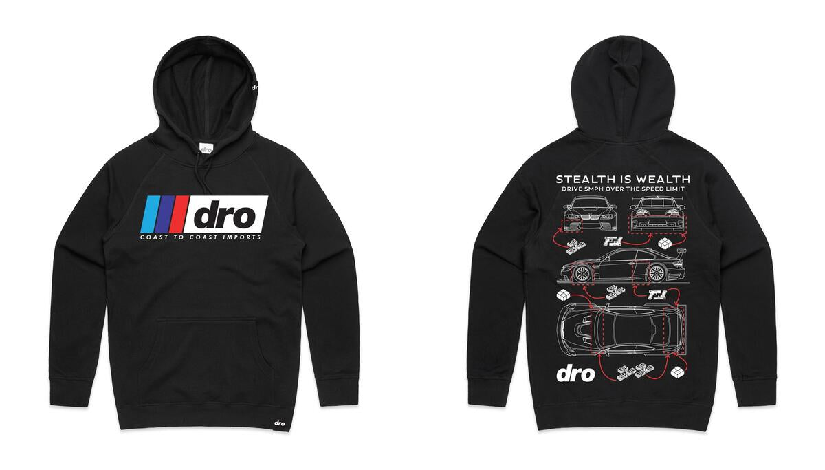 DRO - IMPORTS PULLOVER - BLACK (PO-IMPORTS-BLK)