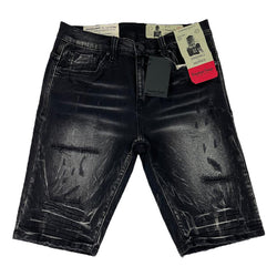 Industrial Indigo - Charcoal Wash Shorts