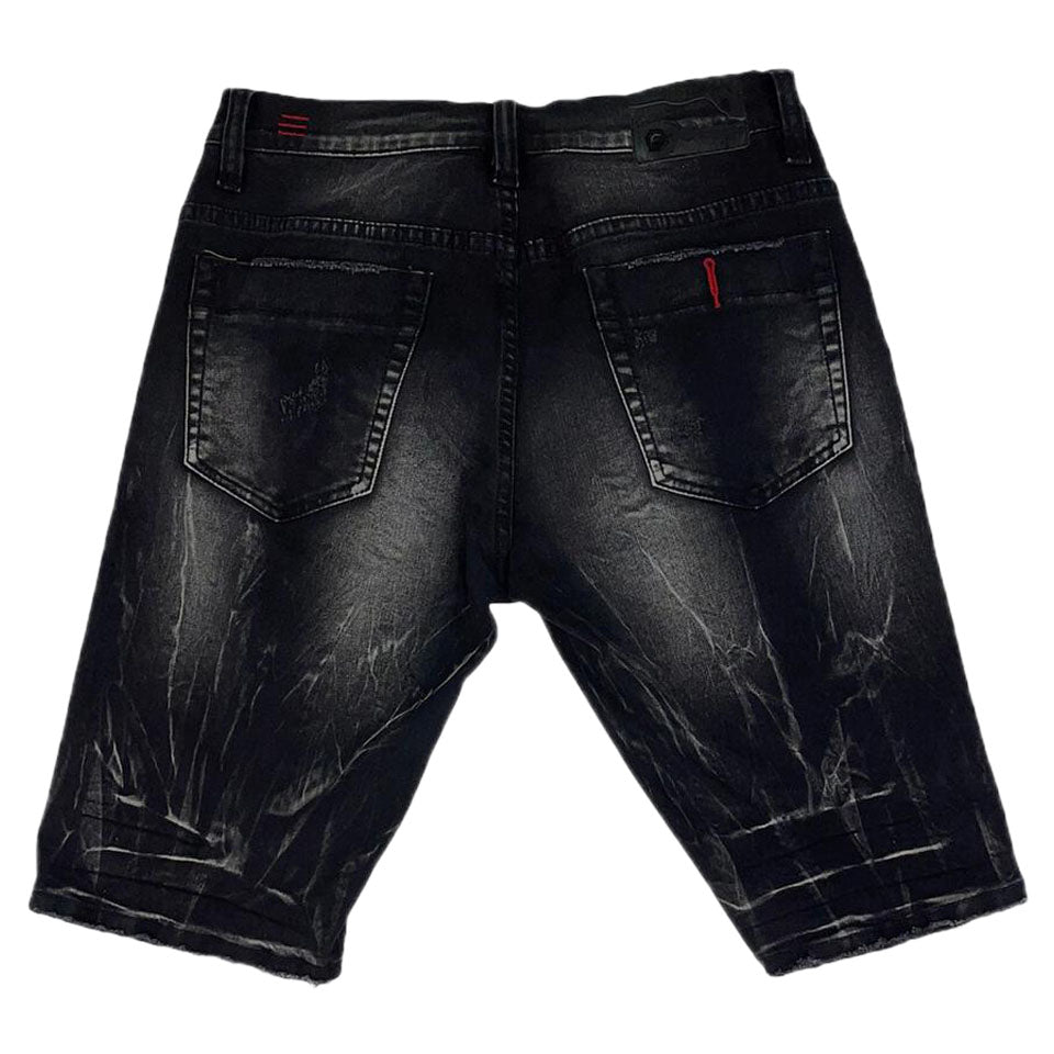 Industrial Indigo - Charcoal Wash Shorts