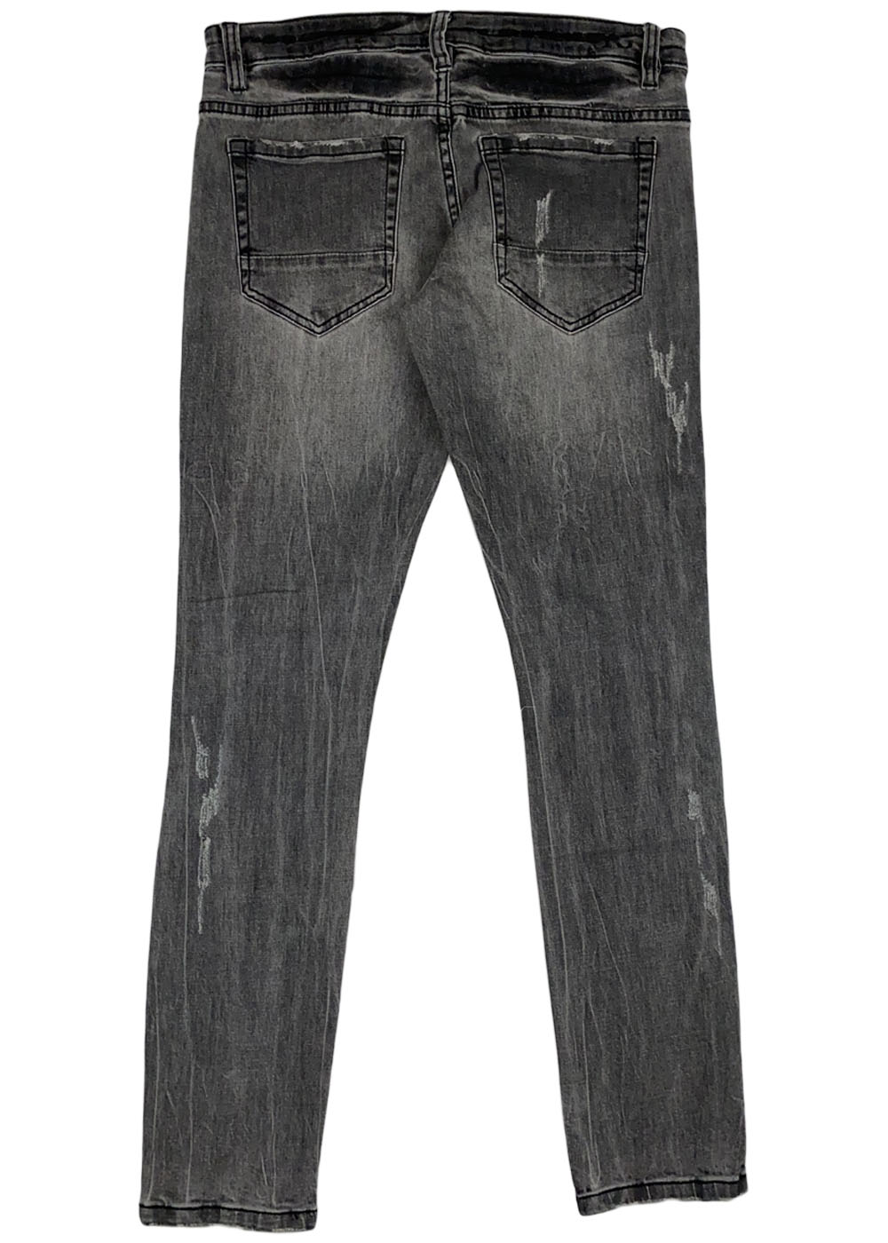 Kilogram - Lt Grey 5 Pocket Rips/Backing