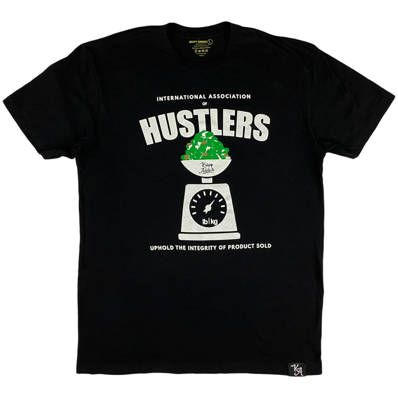 Krispy Addicts - Association of Hustlers Tee (black)
