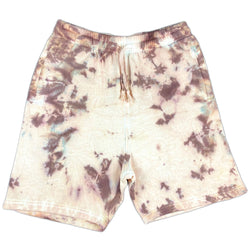 Krispy Addicts - Fleece Shorts Tie Dye (copper)