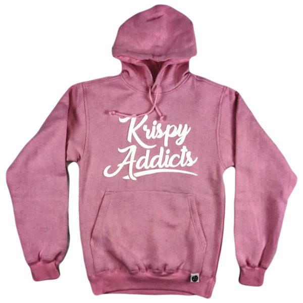 Krispy Addicts - Hoodie (pink/white)